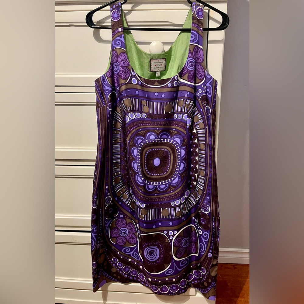 Silk Mini Dress